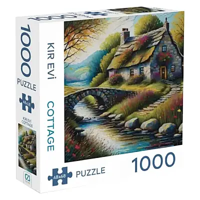 Ca Games Puzzle Kır Evi 1000 Parça - 1