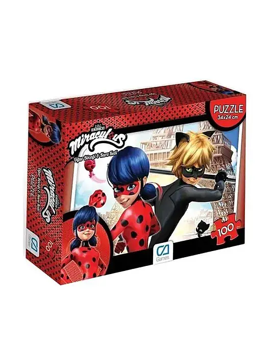 Ca Games Puzzle Miraculous 100 Parça - 2