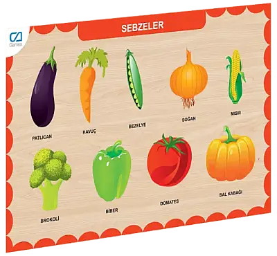 Ca Games Puzzle Sebzeler - 1