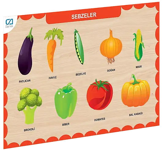 Ca Games Puzzle Sebzeler - 2