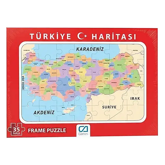 Ca Games Puzzle Türkiye Haritası - 2