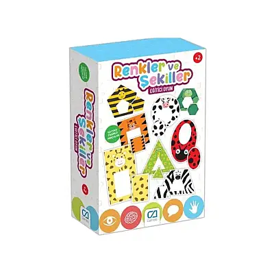 Ca Games Renkler Ve Şekiller Eğitici Hafıza Oyunu - 1