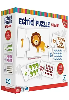 Ca Games Sayılar Eğitici Puzzle - 1