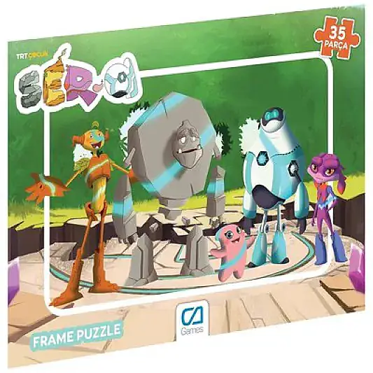 Ca Games Ser-A Frame Puzzle 35 Parça - 1