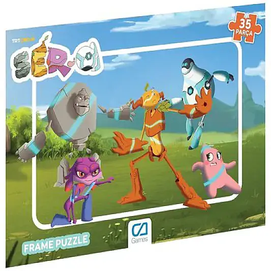 Ca Games Ser-A Frame Puzzle 35 Parça - 2