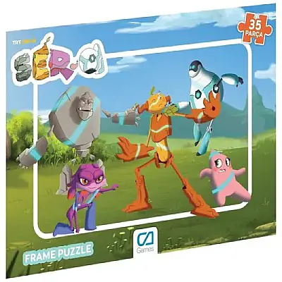 Ca Games Ser-A Frame Puzzle 35 Parça - 4