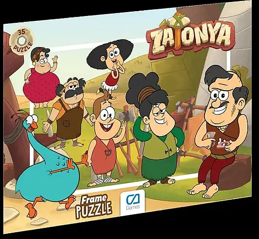 Ca Games Zatonya Frame Puzzle 35 Parça - 1