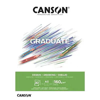 Canson Graduate Dessın Çizim Blok A5 160 gr 30 Yp - 1