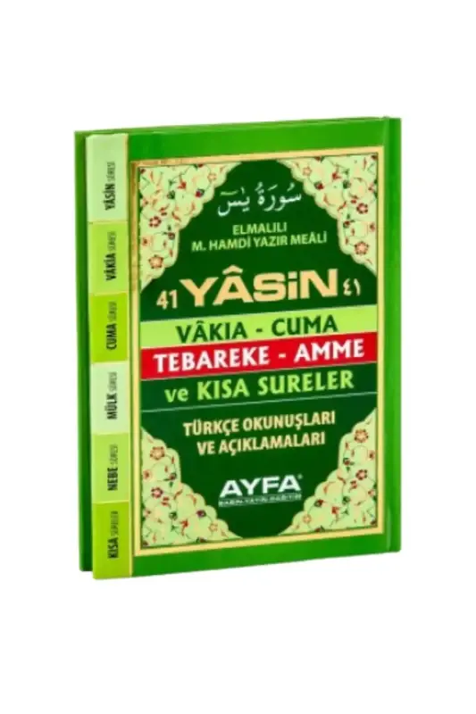 Çanta Boy Üçlü Yasin Sert Kapak - 2
