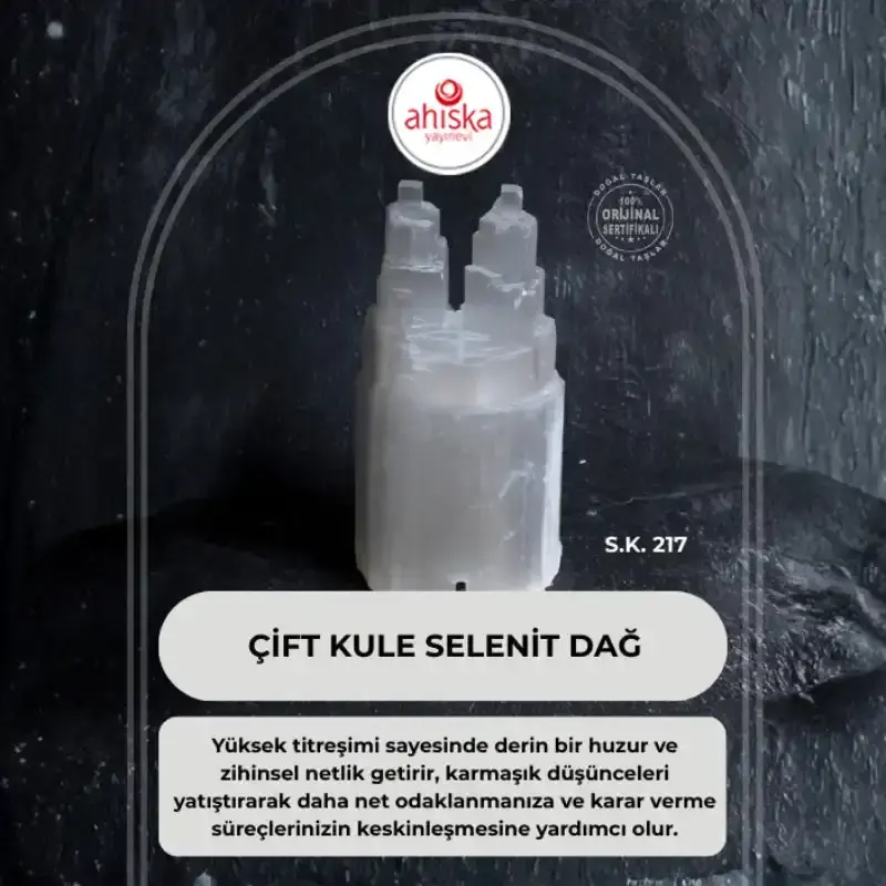 Çift Kule Selenit Dağ (S.K 217) - 2