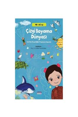 Çizgi Boyama Dünyası 48-60 Ay - Çamlıca Çocuk Yayınları