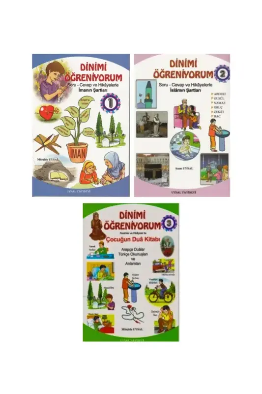 Çocuklar İçin Dinimi Öğreniyorum 3 Cilt Takım - 2