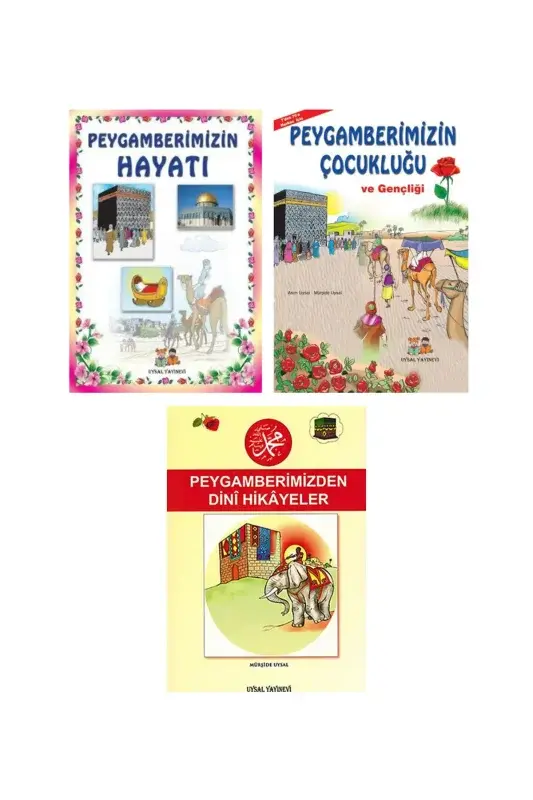 Çocuklar İçin Peygamberimizin Hayatı ve Hikayeleri 3 Kitap - 2