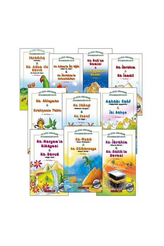 Çocuklar İçin Peygamberlerin Hayatı 10 Kitap Set - 2