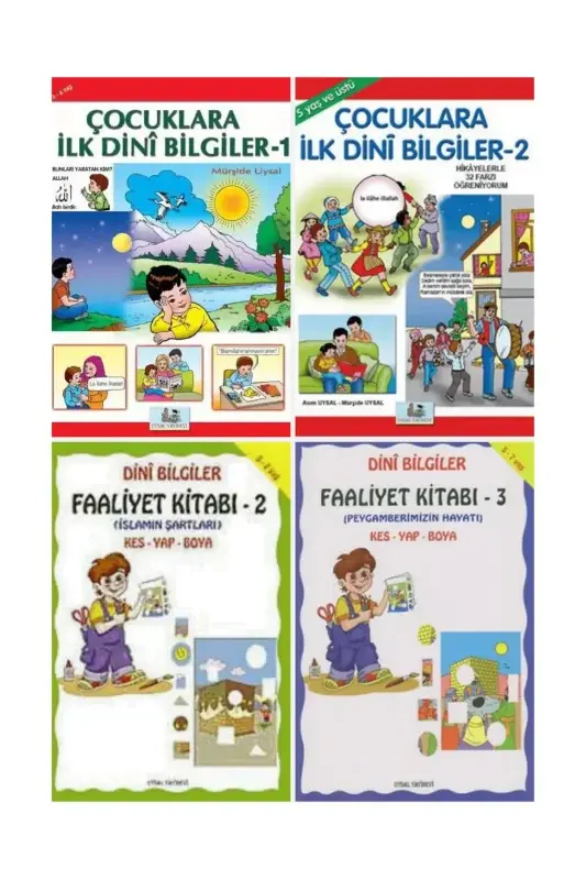 Çocuklar İçin Temel Dini Bilgiler Seti 4 Kitap - 2