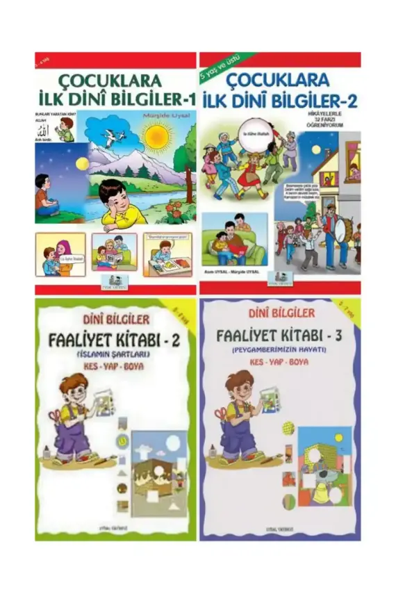 Çocuklar İçin Temel Dini Bilgiler Seti 4 Kitap - 1