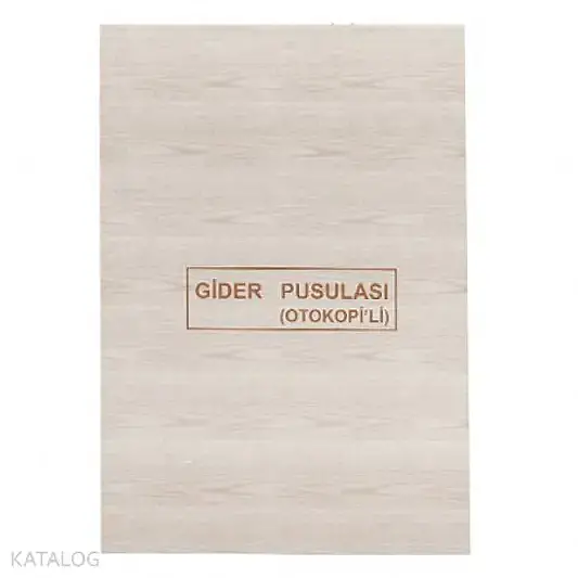 Dilman Gider Pusulası 50 Yaprak 2 Nüshalı - 2
