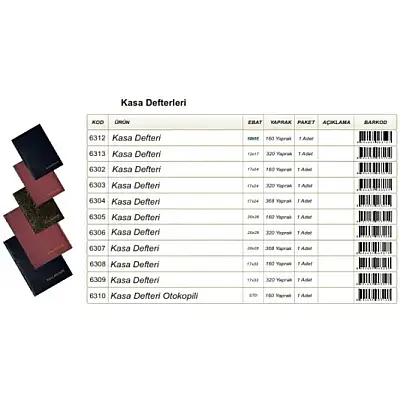 Dilman Kasa Defteri 20 x 28 320 Yaprak - Dilman (1)