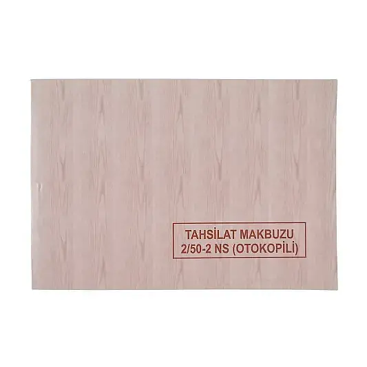 Dilman Tahsilat Makbuzu 2 Nüshalı - 3