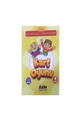 Dini Kelimelerle Öğreniyorum Kart Oyunu - Azim Kitap (1)
