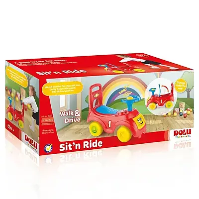 Dolu Bingit Araba Sesli Kırmızı - 3