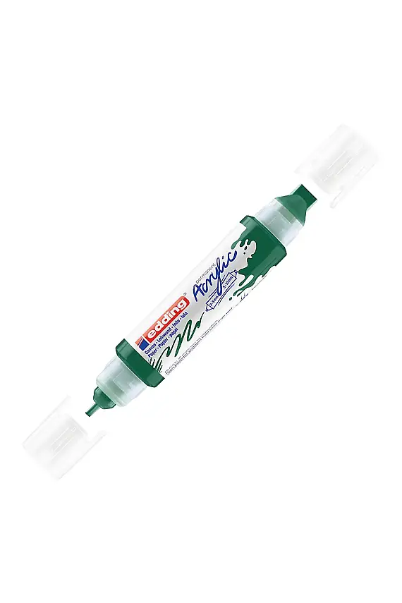 Edding 5400 3D Double Akrilik Liner Yosun Yeşili - 1