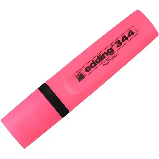 Edding Pembe Fosforlu Kalem 344 - 2