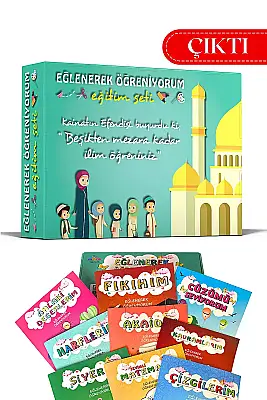 Eğlenerek Öğreniyorum Eğitim Seti - 1
