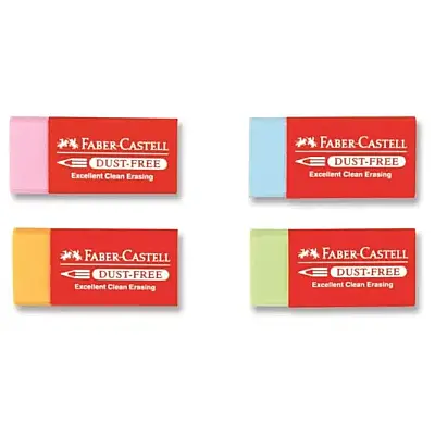 Faber Castell Dust Free Renkli Silgi - 1