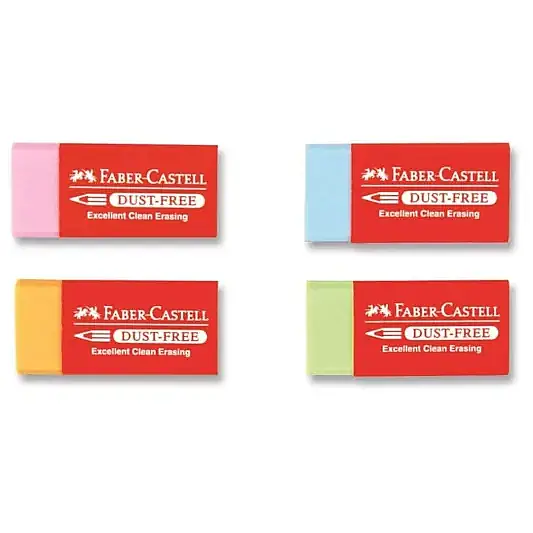 Faber Castell Dust Free Renkli Silgi - 2