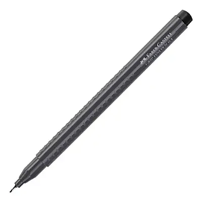 Faber Castell Grip Finepen 0.4 Gri - 6