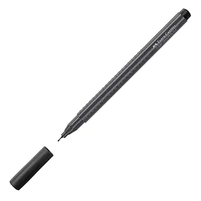 Faber Castell Grip Finepen 0.4 Gri - 8