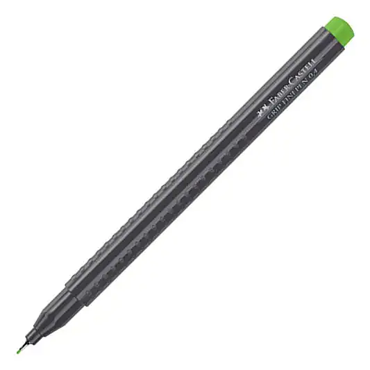 Faber Castell Grip Finepen 0.4 Çim Yeşil - 1