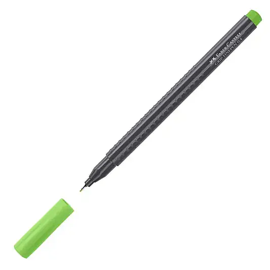 Faber Castell Grip Finepen 0.4 Çim Yeşil - 8