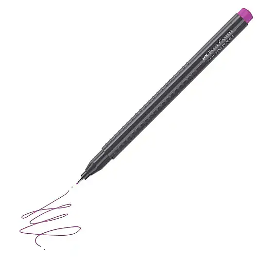 Faber Castell Grip Finepen 0.4 Keçeli Açık Mor - 4