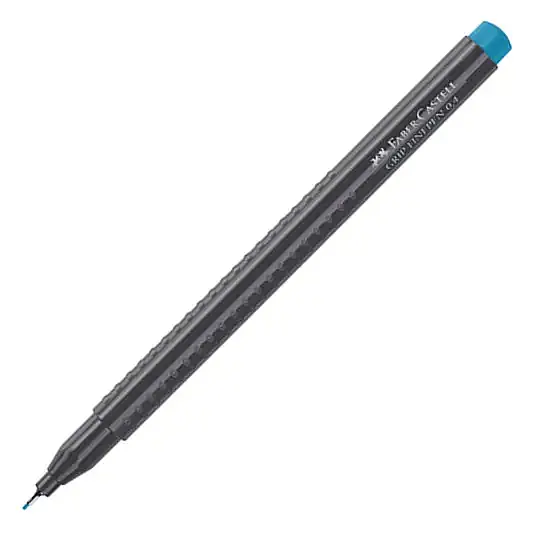 Faber Castell Grip Finepen 0.4 Turkuaz - 5