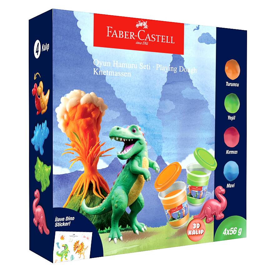 Faber Castell Oyun Hamuru Seti - 2