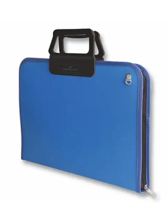 Faber Castell Teknik Resim Proje Çantası 28 x 34 cm Mavi - 2