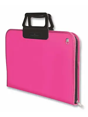 Faber Castell Teknik Resim Proje Çantası 28 x 38 cm Pembe - 1