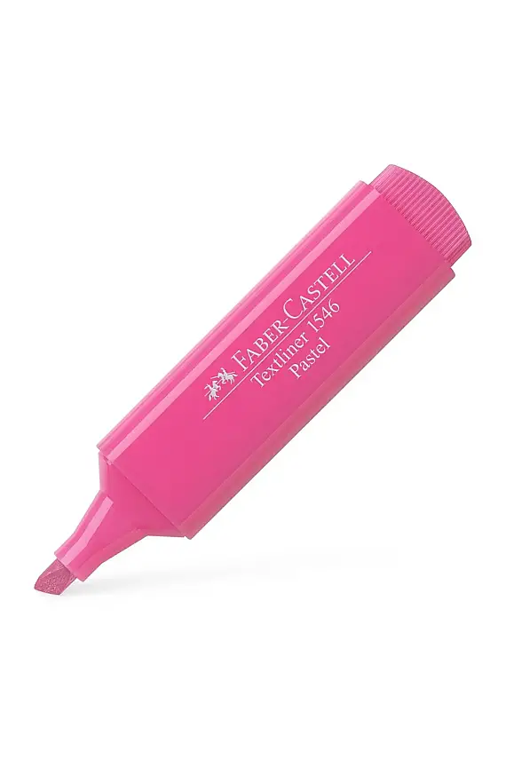 Faber Castell Textliner 46 Pastel Gül Fosforlu Kalem - 1