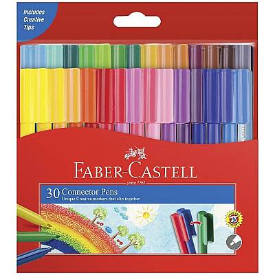 Faber Keçeli Kalem 30 Renk Eğlenceli - Faber Castell (1)