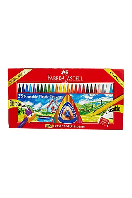 Faber Castell Mum Boya Silinebilir 25 Renk - 1