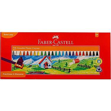 Faber Castell Mum Boya Silinebilir 25 Renk - 2