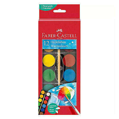 Faber Castell Redline Suluboya Büyük Boy 12 Renk - Faber Castell (1)