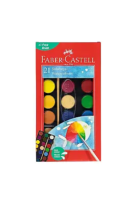 Faber Castell Redline Suluboya Büyük Boy 21 Renk - 3