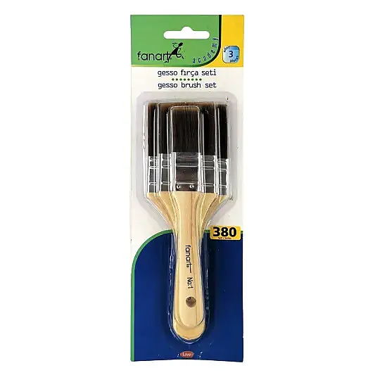 Fanart Fırça Academy Boya Gesso Set 3 Lü - 2