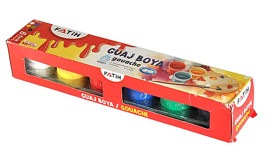 Fatih Guaj Boya 6 Renk 25 ml - 2