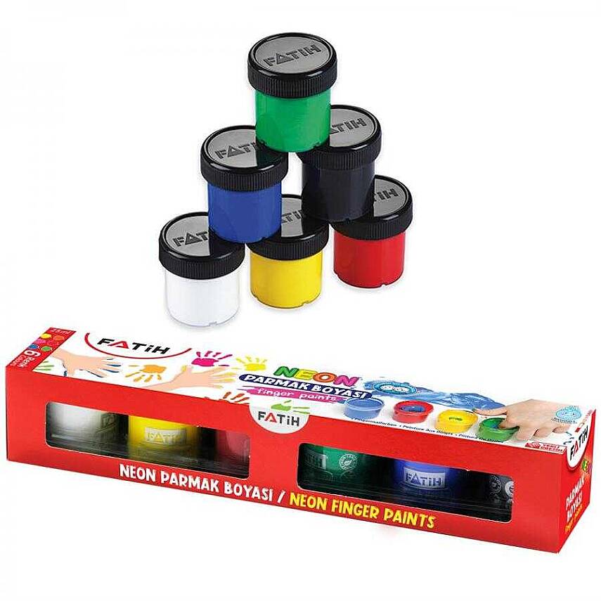 Fatih Parmak Boya 6 Renk 25 ml - 2