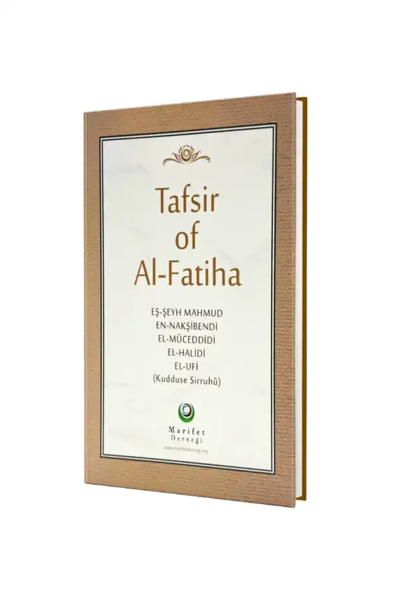 Fatiha Tefsiri İngilizce - Ciltli - 1