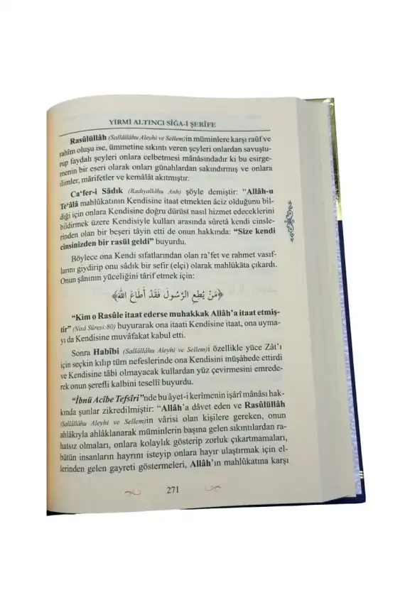 Faziletli Kırk Salevatı Şerifenin Metni Ve Tercemesi - 5